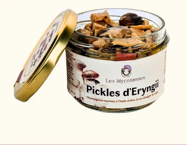 Pickles d'Eryngii — épicerie fine Les Myconautes